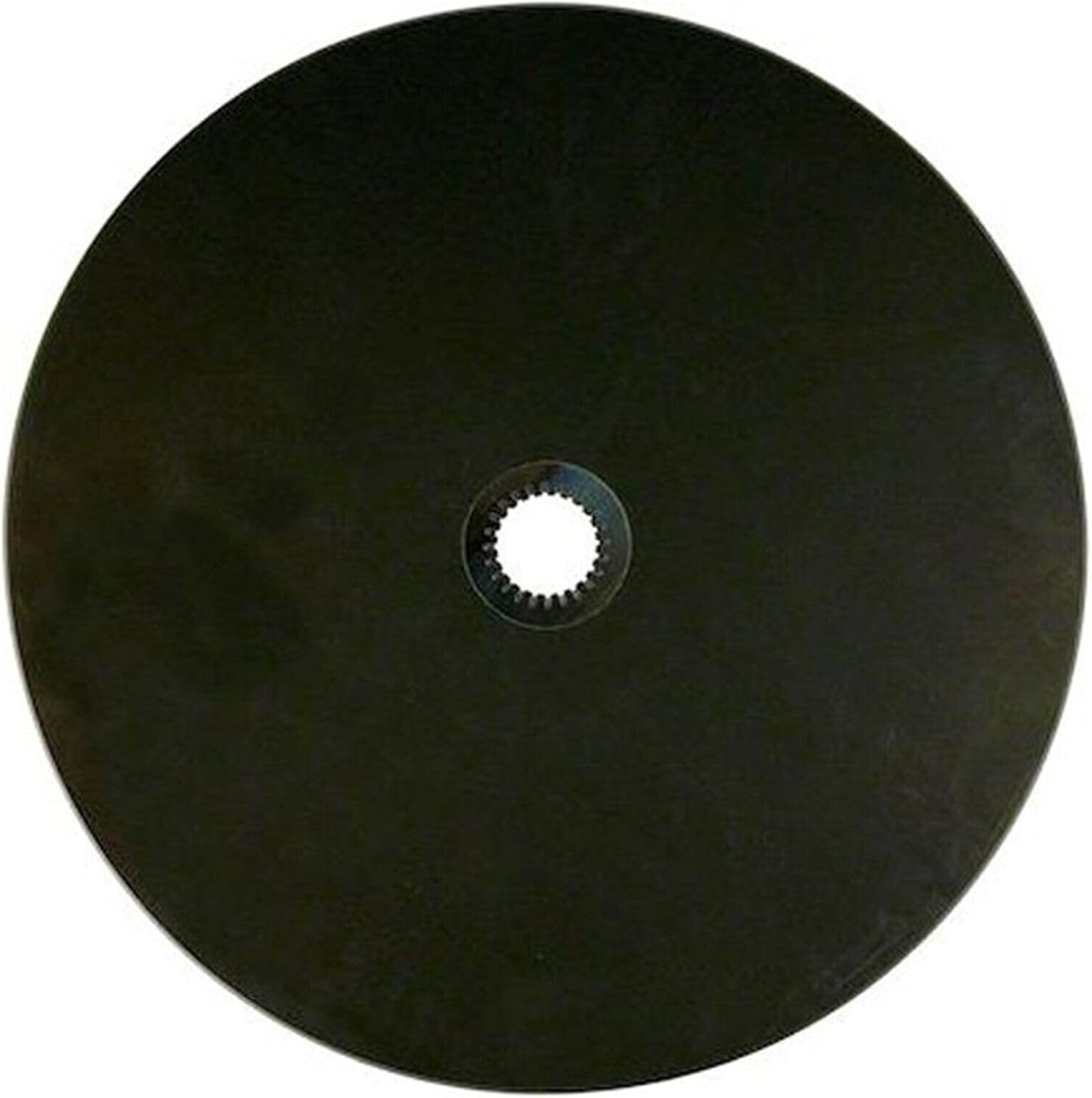 Black 36" Fifth Wheel Lube Disks W/Steel Retention Clip Polymer Plain BBU3FWLDWSRCF36