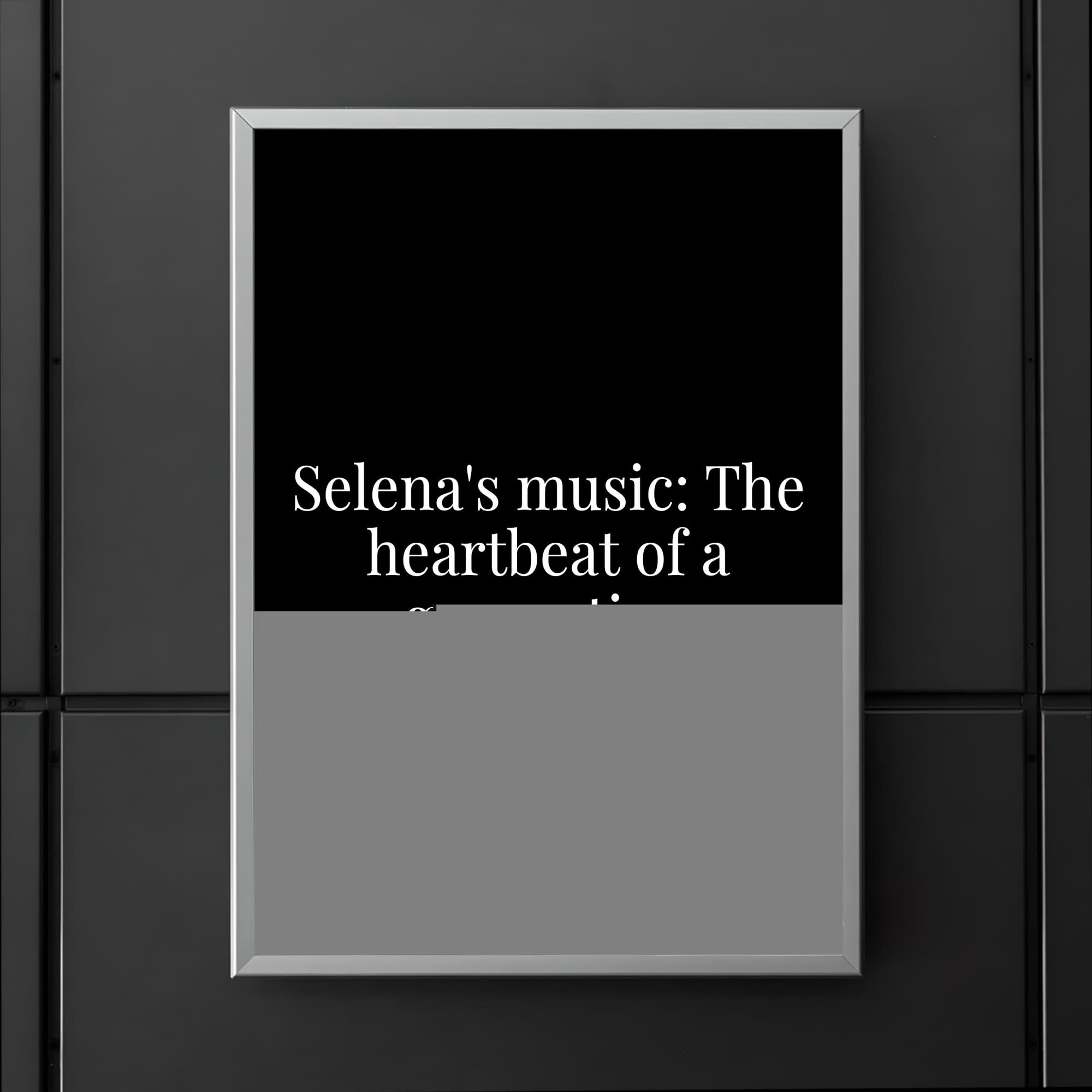 Amazon.com: Selena Poster 24x36 - Selena Quintanilla Music Poster