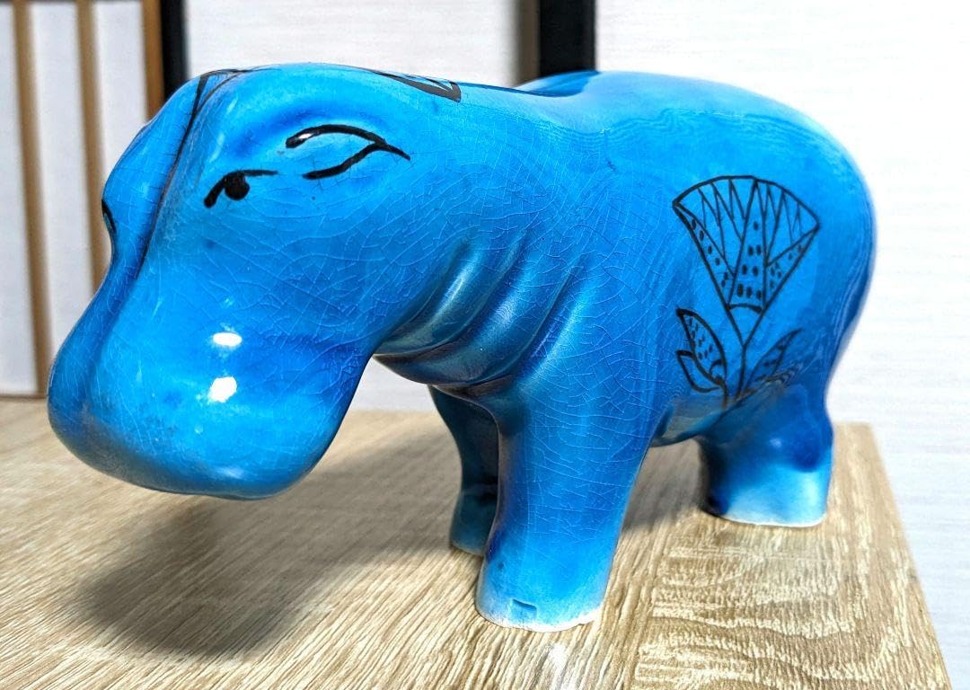 エジプト✨再生の神✨青いカバ Amazon.co.jp: エジプト 青カバ 再生の守神 青いカバ ルリカ ヒッポ