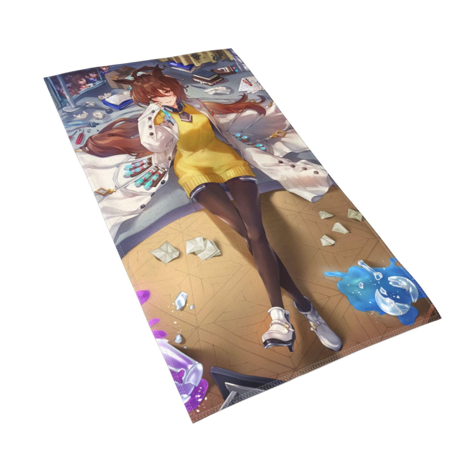 ウマ娘　アグネスタキオン　バスタオル Amazon｜バスタオル ウマ娘 アグネスタキオン ビーチタオル