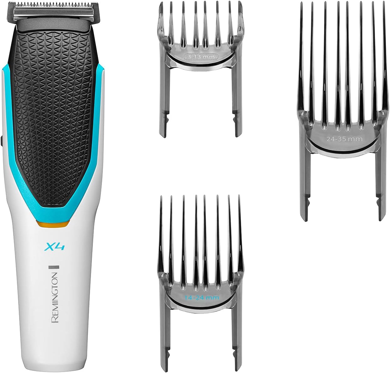 X4 Power-X Hair Clippers - Cordless with Japanese Steel Blades and Precision Control Dial; Cuts from 0.5mm to 35mm HC4000