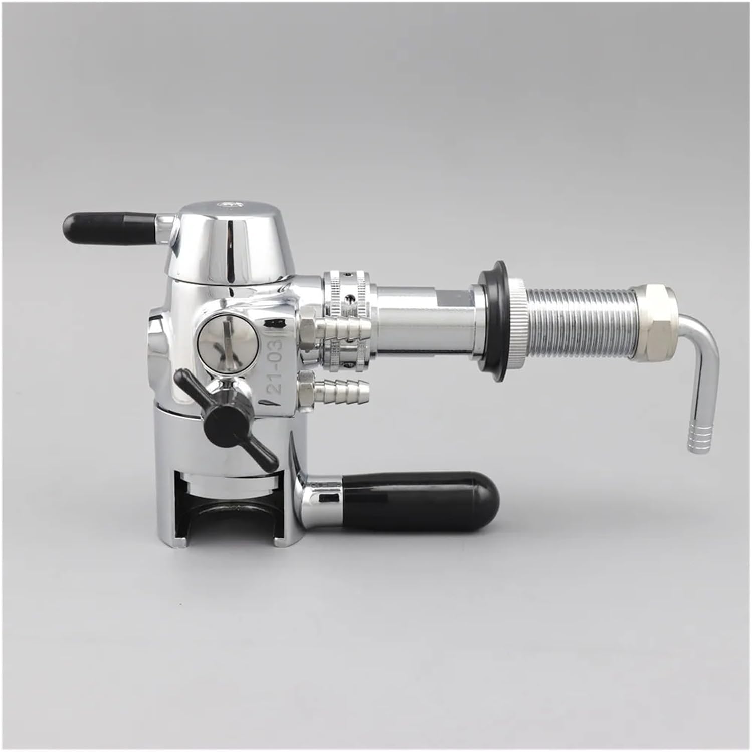 Home Brewing Homebrew PET Beer Bottle Filler De-foaming Tap Remove Foam Bottle Filling Machine Brewing Accessories(for 38mm PET Bottle)