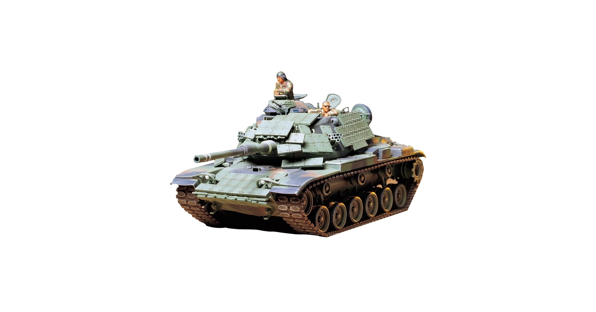 Amazon.com: Tamiya 35157 1/35 U.S. Marine M60A1 Tank Plastic