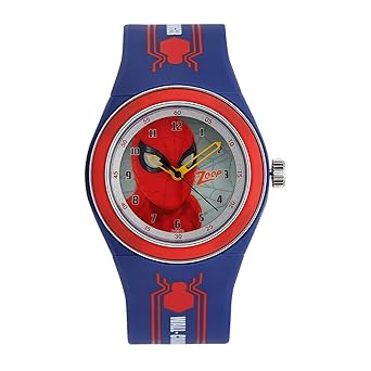 Zoop Spiderman Analog Grey Dial Unisex Watch NKC4048PP12/NNC4048PP12