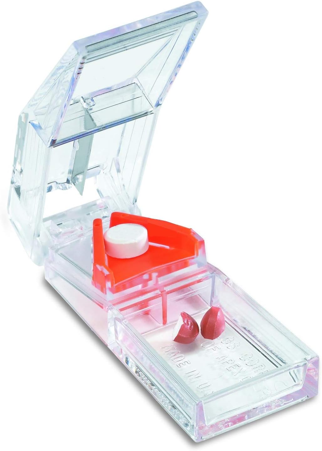 Apex Deluxe Pill Splitter Pill Splitter With Retracting Blade Guard
