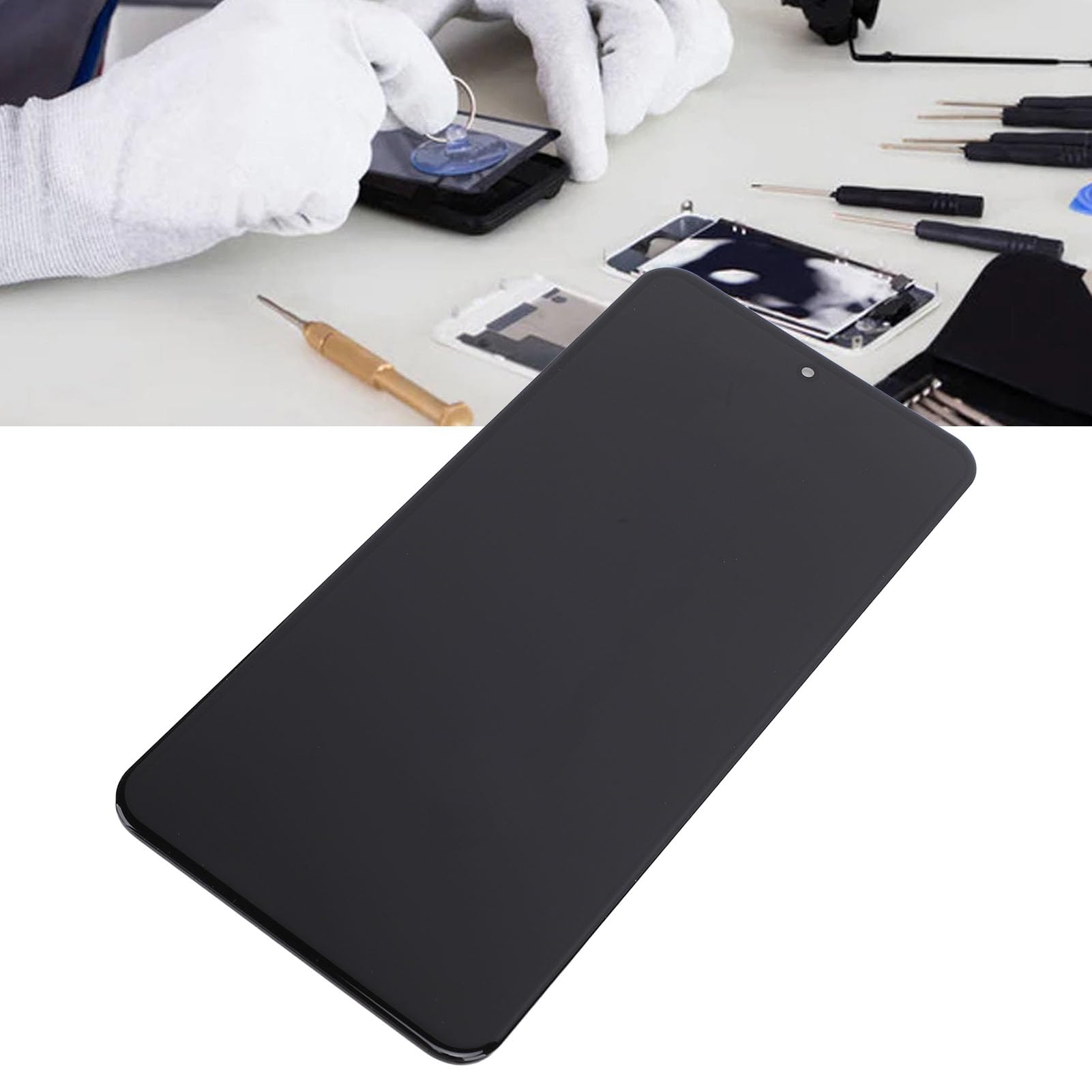 Acouto Sostituzione del Telefono Sostituzione TFT PROFESSIONE TEFONO TOULCHSCREEN Digitalizzatore Assemblaggio con Strumenti di Riparazione e Ideale delle Impronte Digitali per Schermi RE SCHECCHI