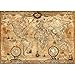 DX Mappa del Mondo Antico Puzzle d'Arte 1000/2000/4000/5000 Pz, Puzzle per Adulti in Legno Decorazione Domestica, Giochi educativi per Bambini Fai da Te