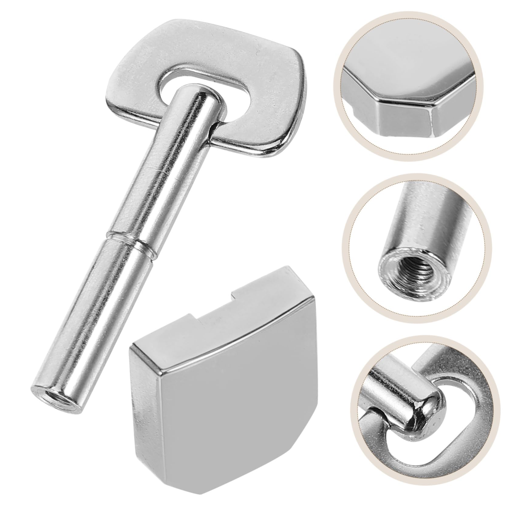 VICASKY Metronome Parts Kit Piano Knob Replacement Metronome Pendulum Metal Material Easy Install Slider