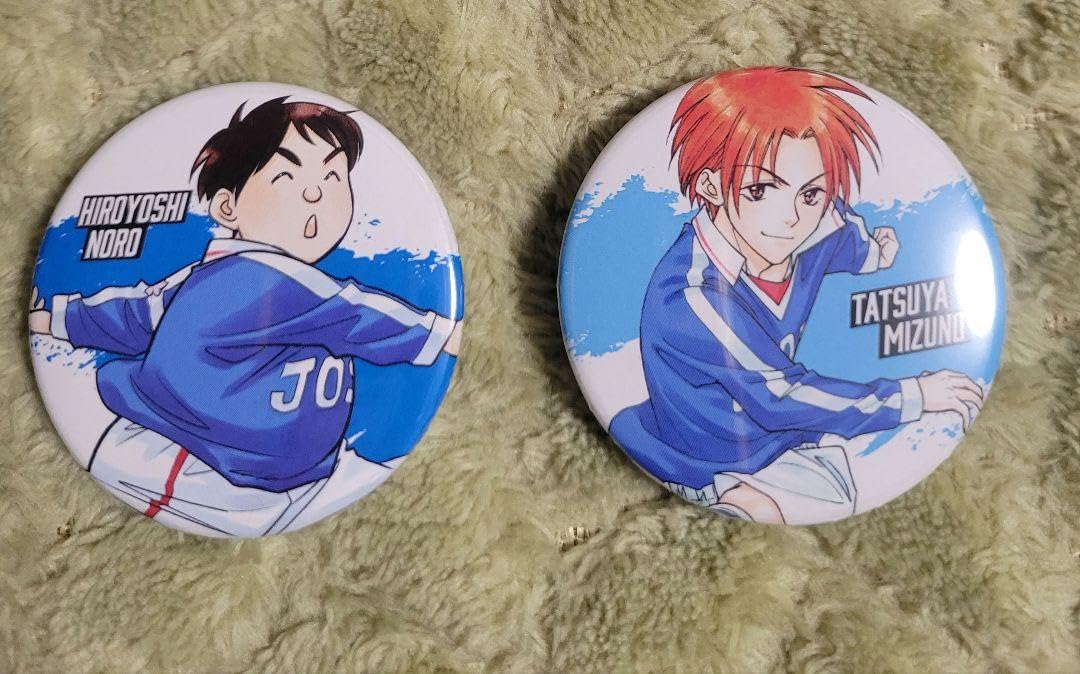 Amazon.co.jp: ホイッスル 25周年記念企画展 缶バッジ 水野&野呂