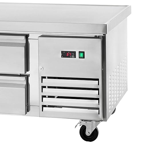 Miniatura 3 de Arctic Air ARCB72 74 "Base refrigerada de chef de cuatro cajones, acero inoxidable, cumplimiento 115vBuyBox establecido como VERDADERO por defecto