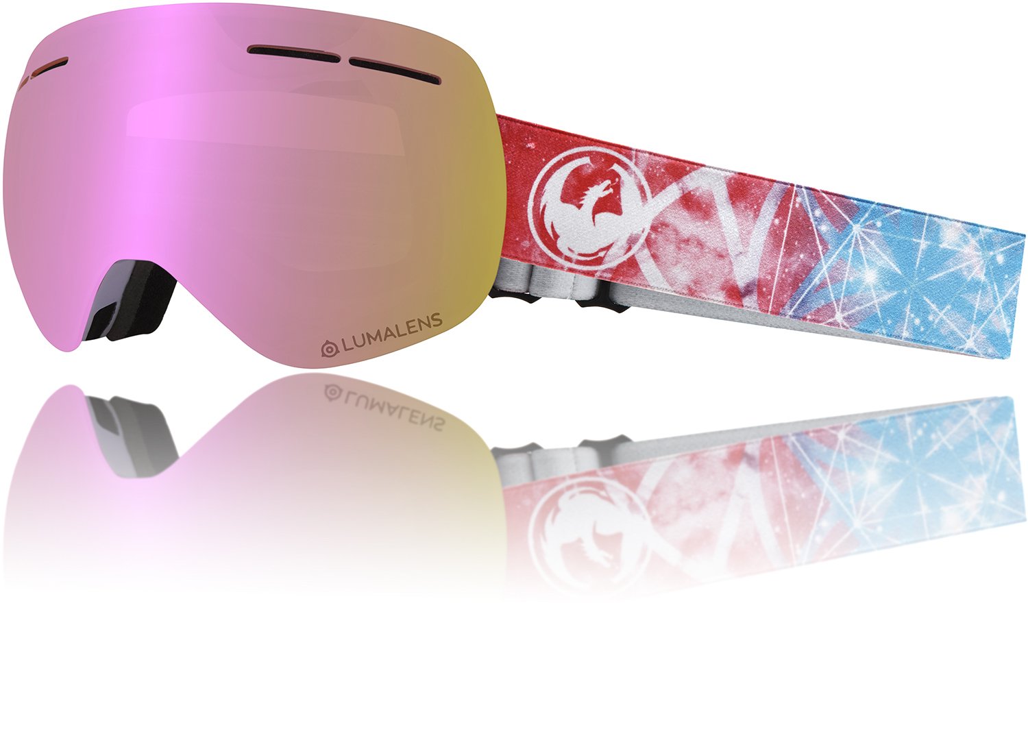 Dragon Damen Schneebrille X1S 3 Galaxy(+Bonus Lens)