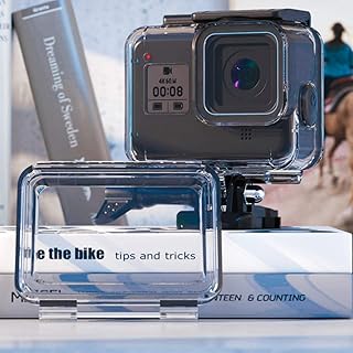 60m/197ft Diving Shell Case Soft Slicone,Durable Antifall Protective Panoramic Action Camera Surpport Diving Protection Cover Fit with Bracket Accessories for Action Camera Accessories