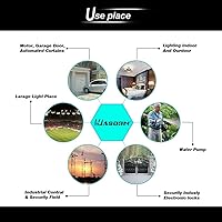 Vista 8 de Interruptor de relé RF inteligente eMylo Interruptor de control remoto inalámbrico DC 12V Módulo momentáneo de un canal 433Mhz receptor de relé