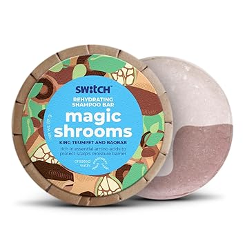 The Switch Fix - Rehydrating Shampoo Bar For Dry, Itchy And Flaky Scalp | Magic Shrooms - 85g