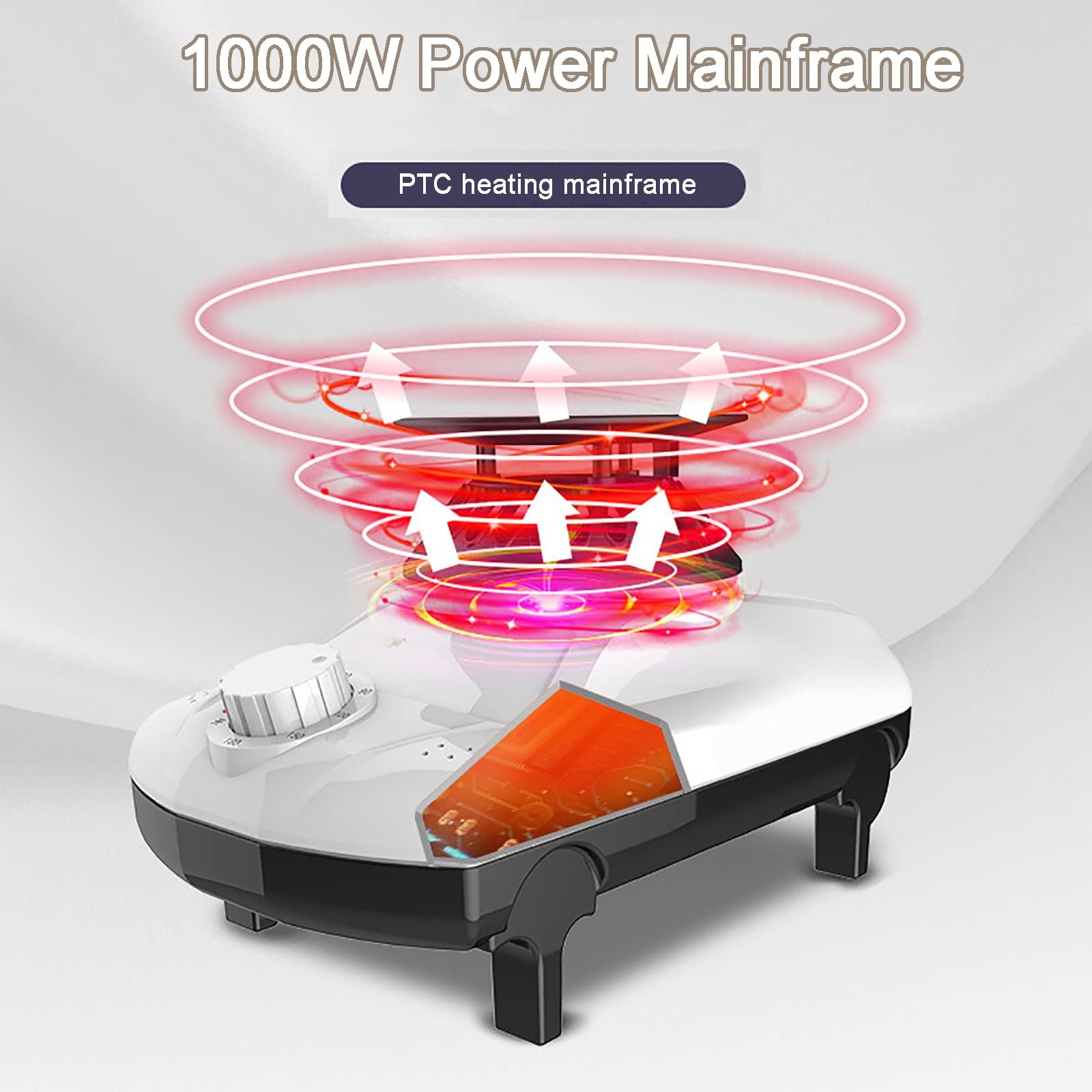 Secadora de Ropa Portátil Secadora de Ropa Eléctrica Bajo Ruido - Control Mecánico/Control Remoto - 1000W (Size : A)