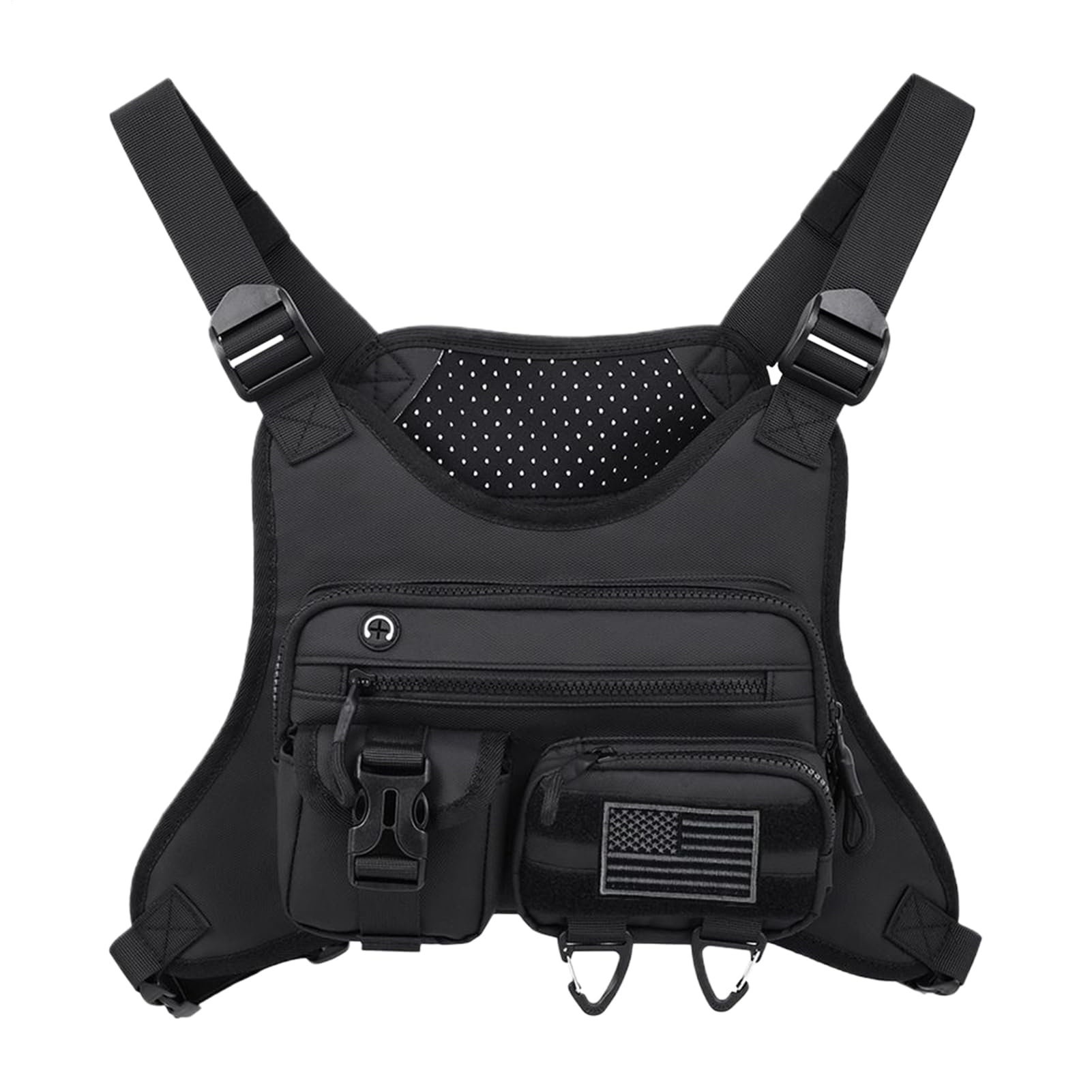 Lauf Brustbeutel Leichte Handyhaltertasche Rucksack | Wander-Brusttasche Laufweste Taschen-Rucksackweste Camping Wandern Outdoor Radfahren Joggen Läufer Workout Reisen Herren