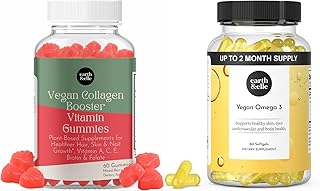 earth & elle Vegan Bundle - Collagen gumme, and Omega 3 softfels