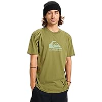 Quiksilver T-Shirt Manica Corta EV Comp Logo SS Verde XXL