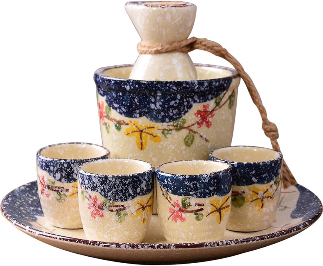 Coffret tasses à saké japonaises RWRAPS idée cadeau idéale pour amateurs d'Asie