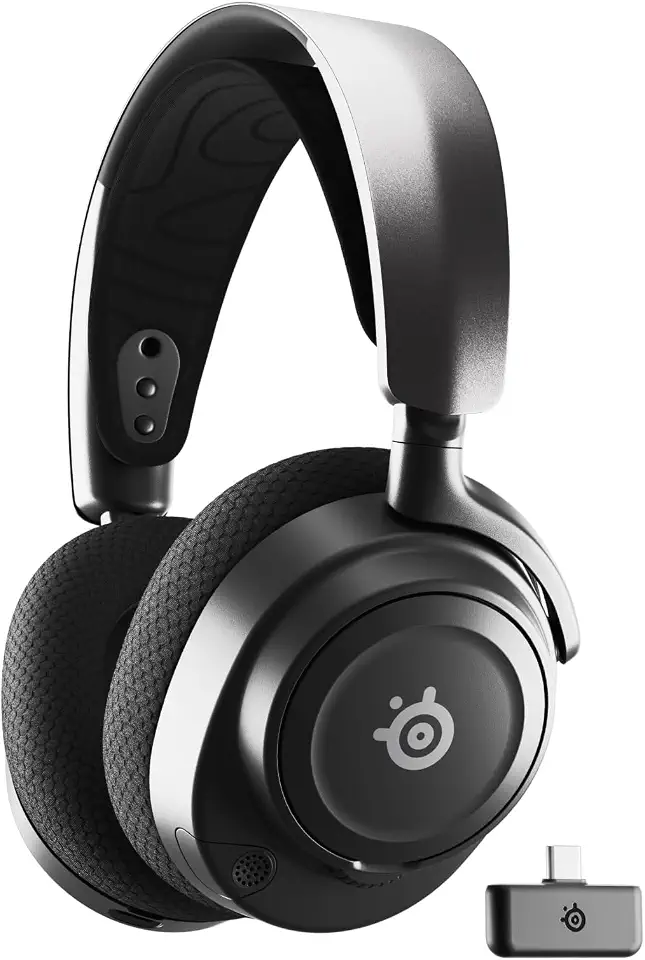 Steelseries Arctis Nova 7 Wireless Multi-Platform Gaming Headset — Neodymium Magnetic Drivers — 2.4GHz + Mixable Bluetooth — 38Hr USB-C Battery — ClearCast Gen2 AI Mic — PC, PS5, Switch, VR, Mobile