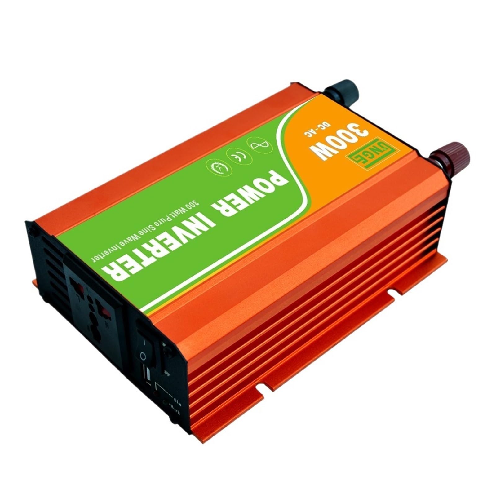 Inversor fuera de red de onda sinusoidal pura de uso residencial de alta frecuencia de 300W 12/24/48V a 100/110/120/220/230/240VAC 50/60Hz(12V to 220V 50Hz)