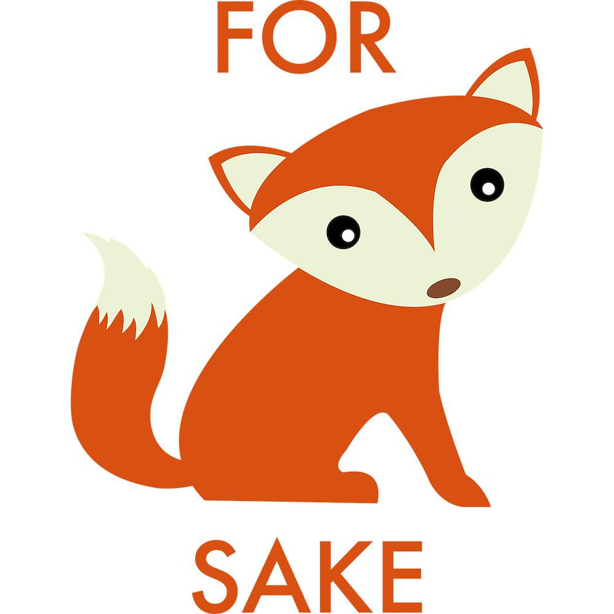 CafePress For Fox Sake Stainless Steel Travel Mug 20 oz. Insulated Stainless Steel Coffee Tumbler