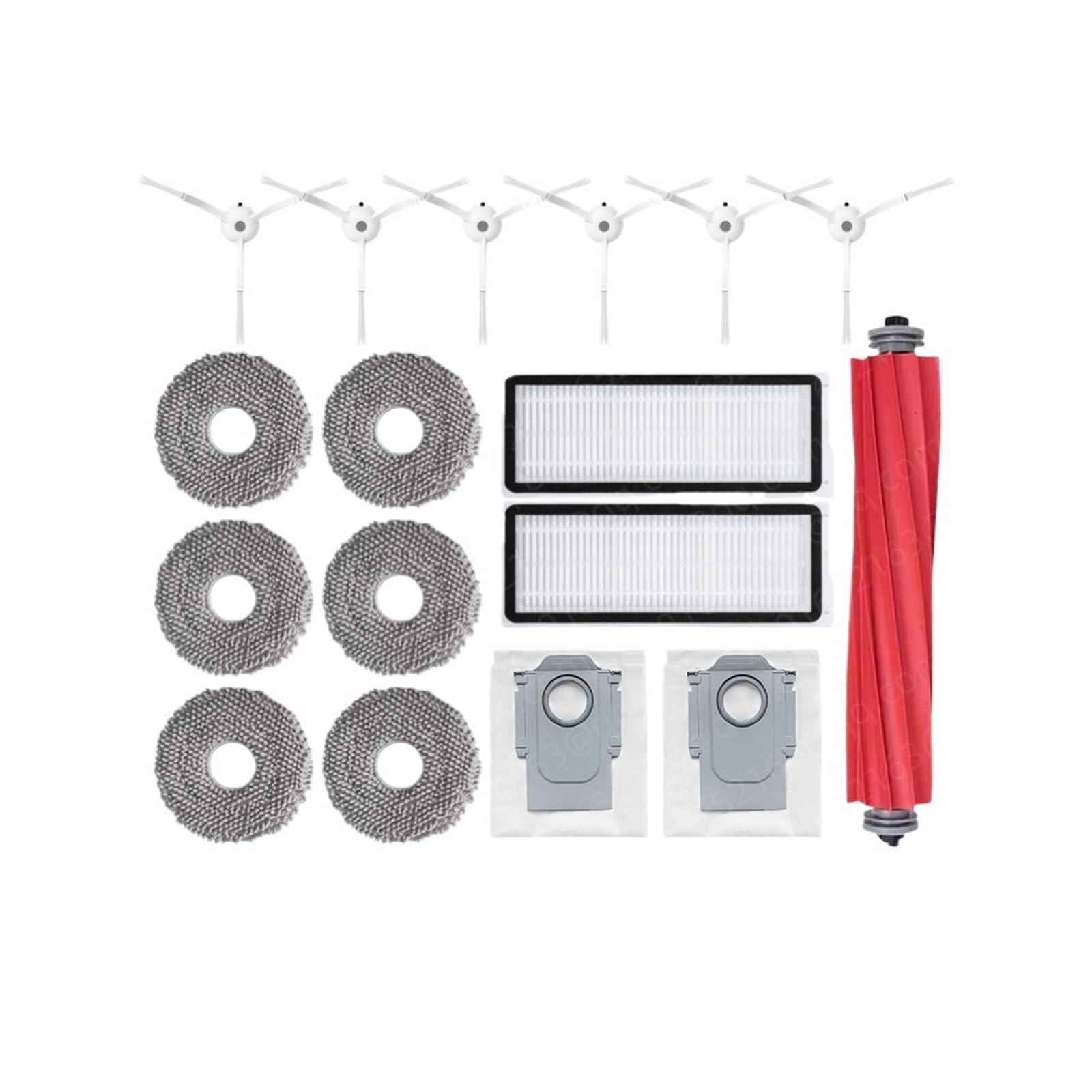 Accessori di ricambio compatibili con robot aspirapolvere Roborock Q Revo MaxV/Q Revo S/Q Revo Pro (Mop A-10 pezzi)
