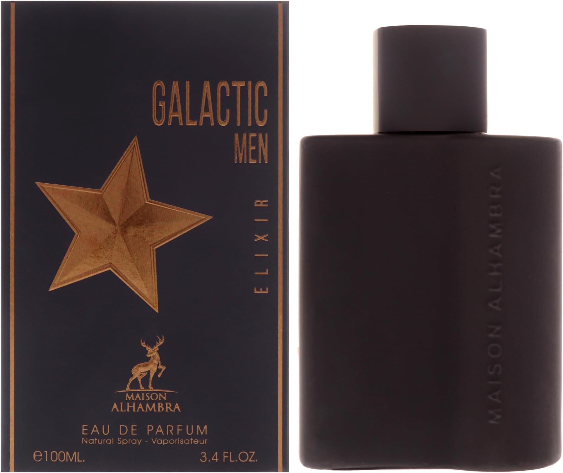 Galatic Elixir by Maison Alhambra for Men - 3.4 oz EDP Spray