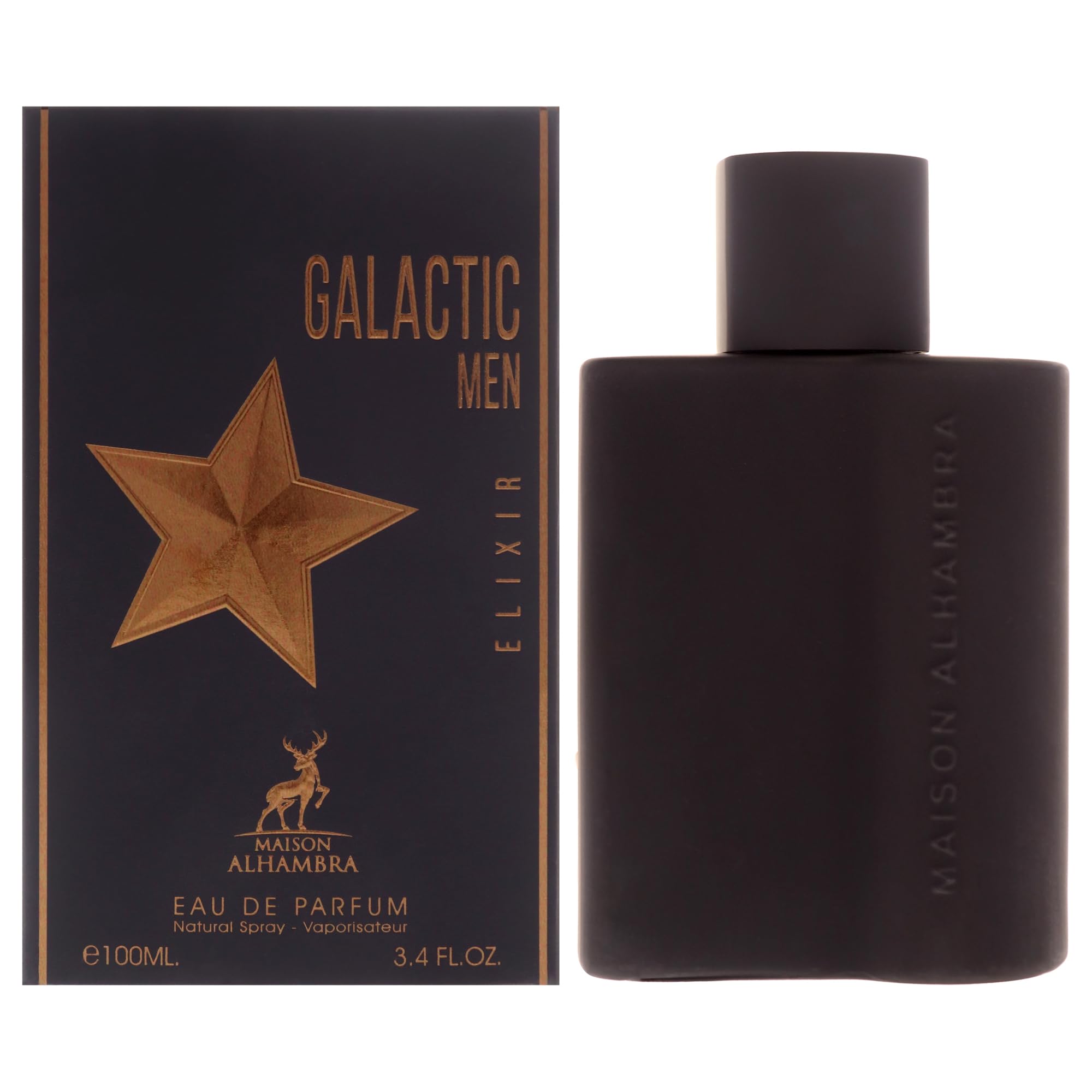 Galatic Elixir by Maison Alhambra for Men, 3.4 oz EDP Spray