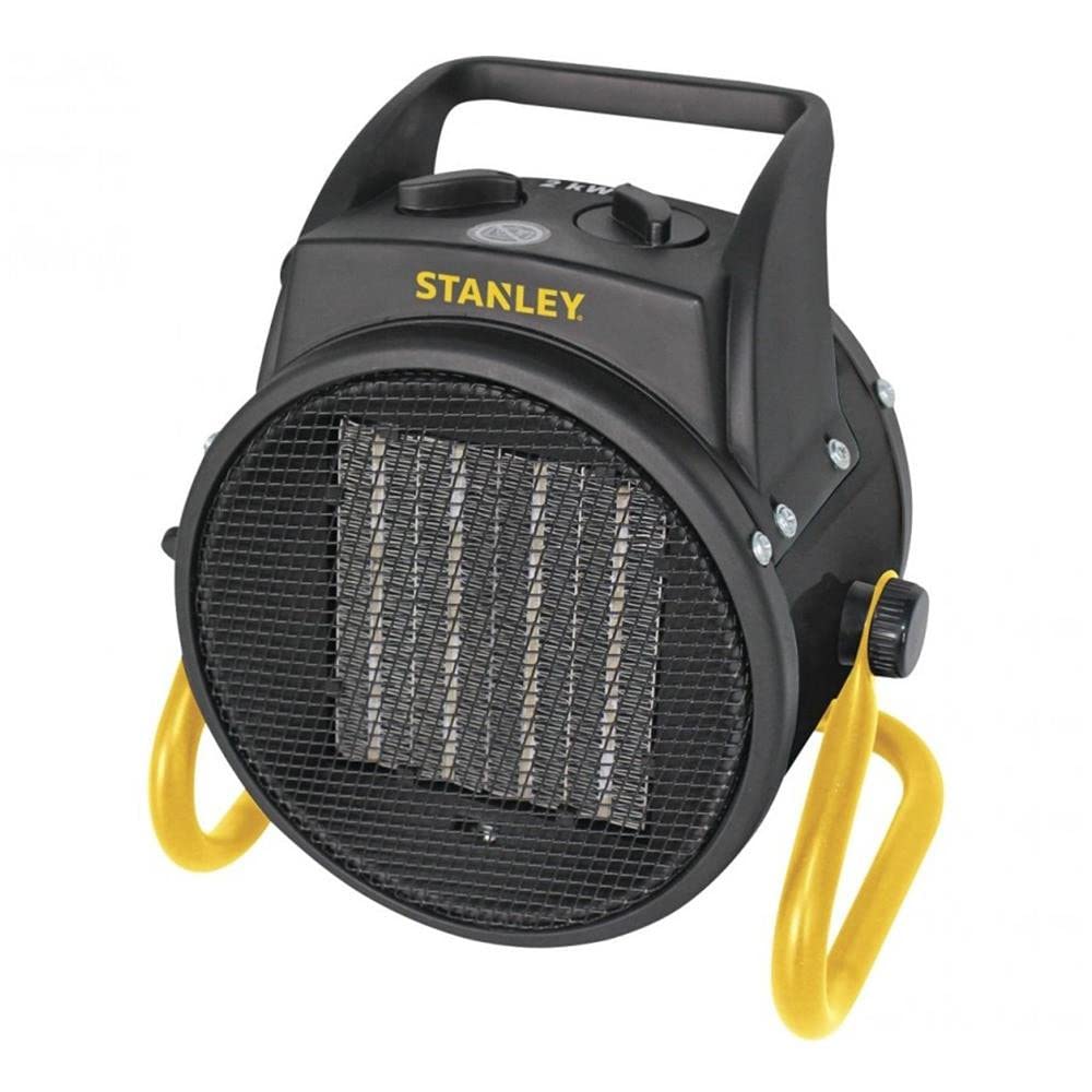 Stanley ST-22-240-E Riscaldatore Elettrico, Nero/Giallo