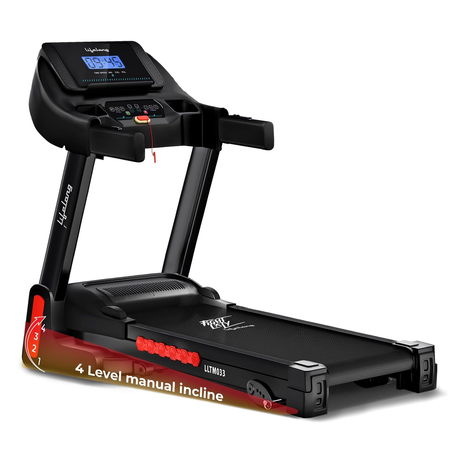 Lifelong FitPro 4HP Incline Treadmill 14km/h Foldable