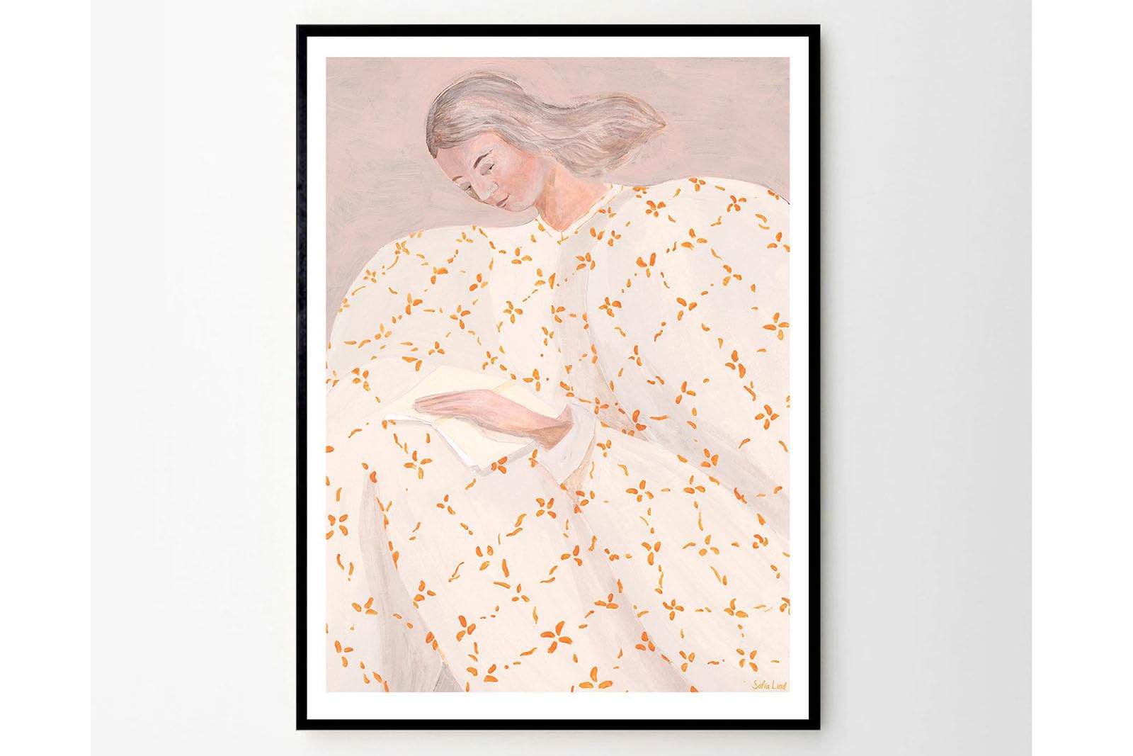 THE POSTER CLUB Secret Notes 70×50cm 北欧 Secret Notes (50 x 70 cm) | Fine Art Print von Sofia Lind
