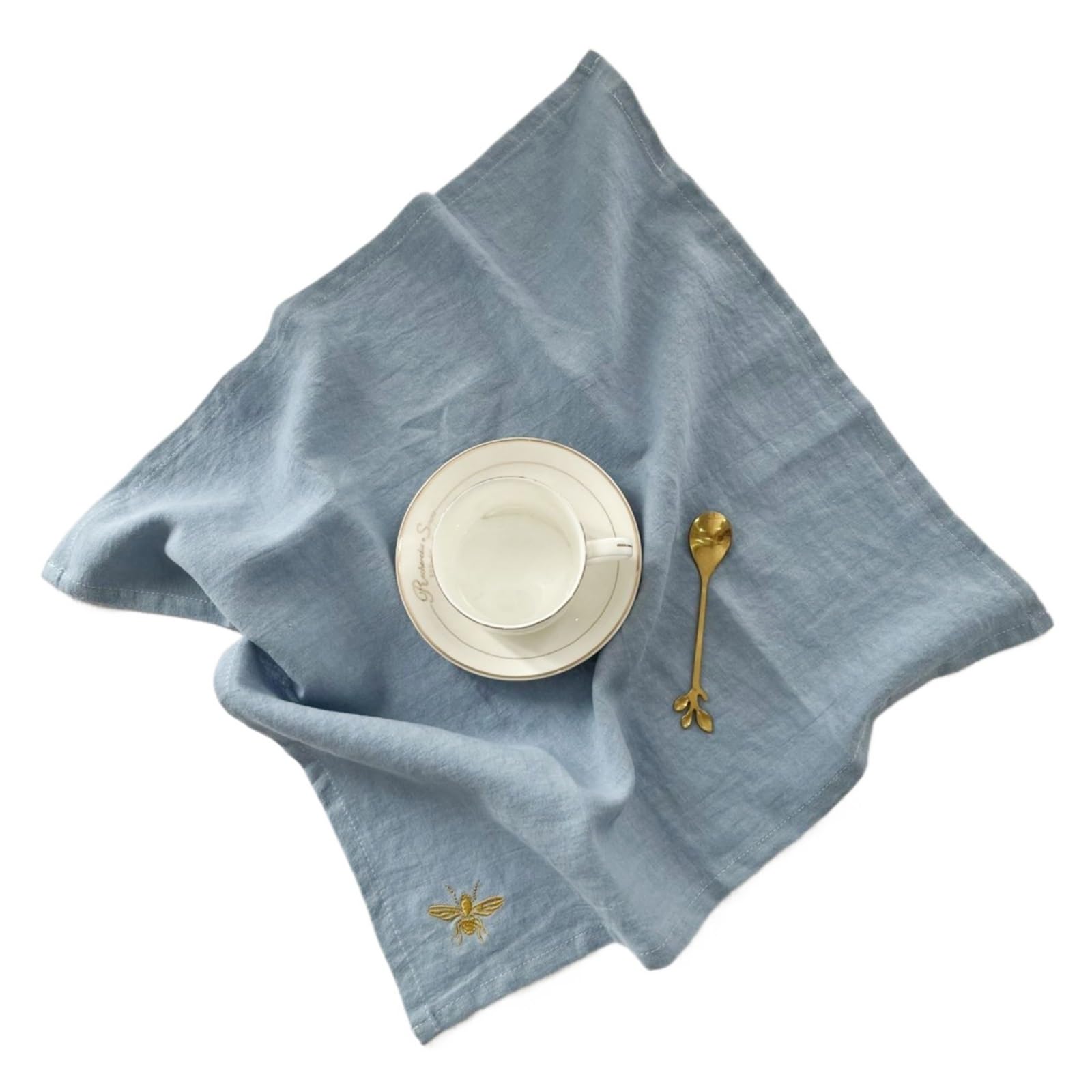 Linen Fabric Napkins 4pcs 45x45cm for table