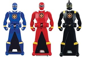 Super Megaforce - Dino Thunder Legendary Ranger Key Pack, Red/Blue/Black