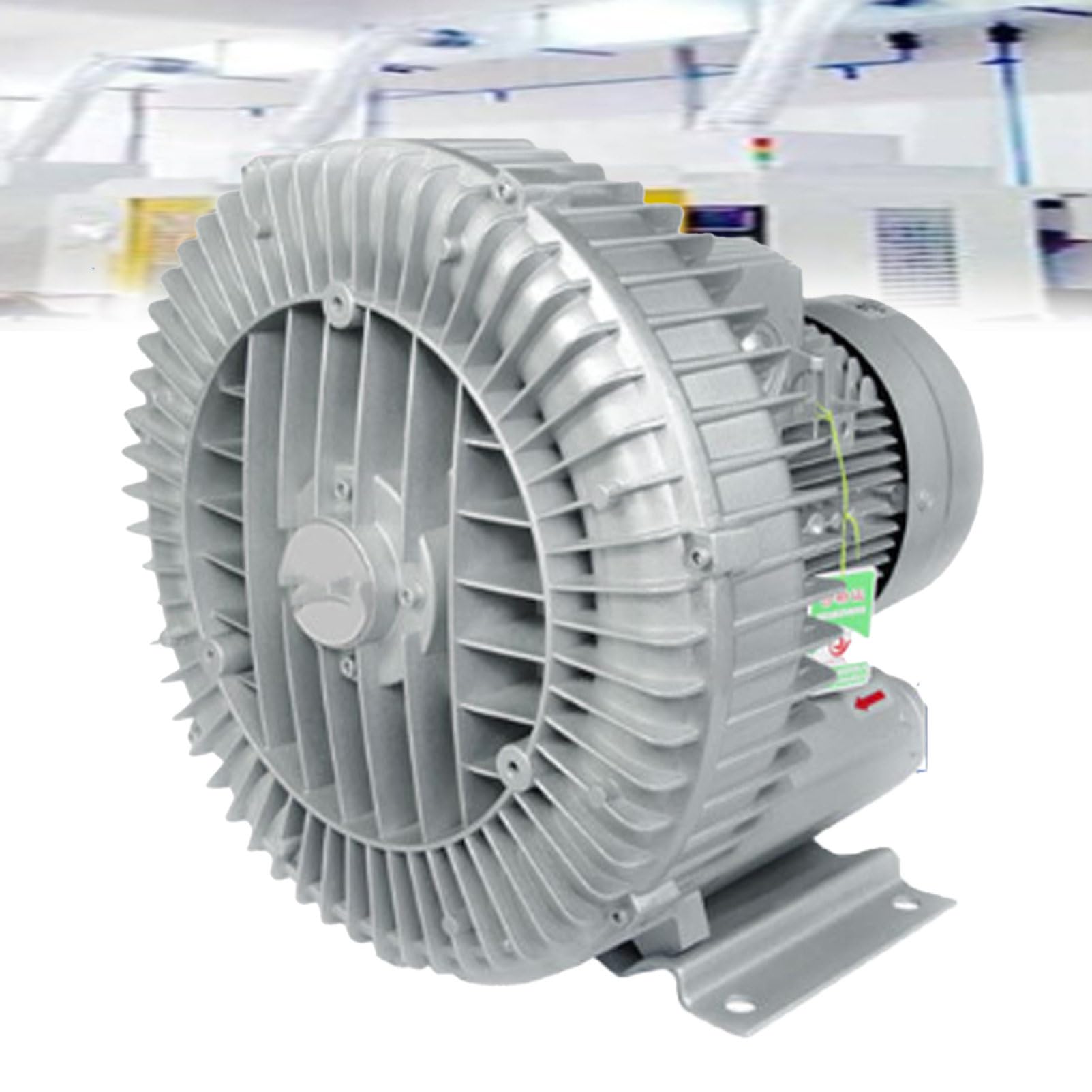 Pvxa Industrial Vacuum Pump,Ide Channel Centrifugal Blower,120W-1100W Regenerative Blower,for Aquarium Hydroponics Pond Septic ThreePhase-2200W/2.95HP