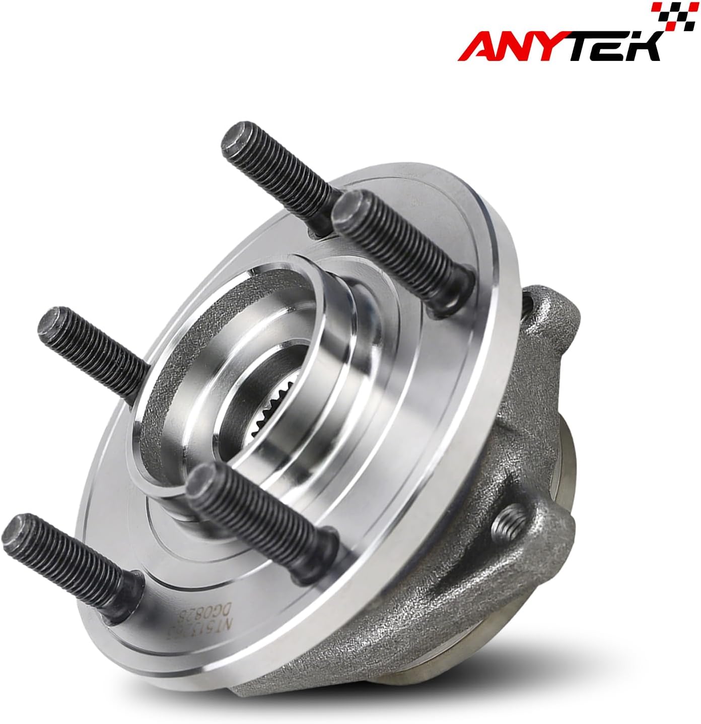 Anytek Front Left & Right Wheel Bearing and Hub Assembly for Chrysler 200 2011 2012 2013 2014 Sebring 2007 2008 2009 2010 for Dodge Avenger 2008-2014 & Caliber 2009 Replace#513263 Passenger & Driver
