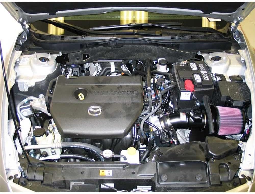K&N Cold Air Intake System: High-Flow Air-Filter, Increase Performance & Horsepower: Compatible with 2009-2013 MAZDA 6, 69-6028TTK