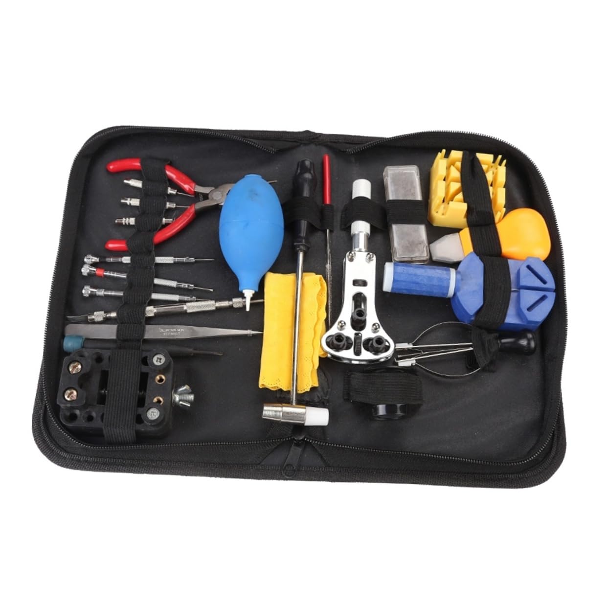 PACKOVE 22piezas Kit de Reparación de Relojes Herramienta Profesional para Cambiar Batería Barra de Resorte Removedor de Eslabones Pasador de Correa Kit de Reparación de Joyas