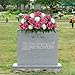 Mother's Day - Artificial Cemetery Flowers Headstone Arrangement - 30
