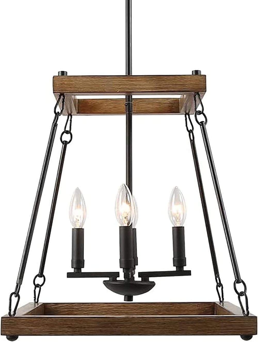 Light Farmhouse Island Light, przemysłowe wyposażenie oświetleniowe w zawieszce kuchennej metalowe żyrandole V-Wintage, Lampa sufitowa LED Made in China