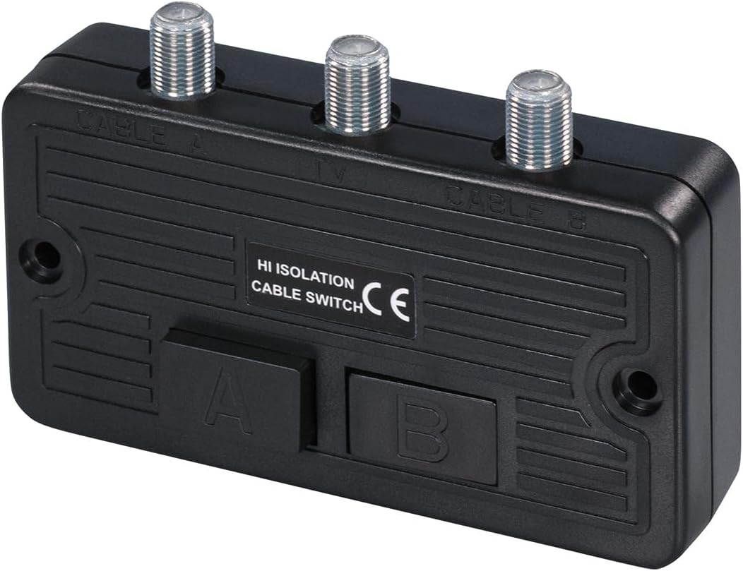 Switch Switch for BK and SAT Systems F Socket - 2 x F Socket (1 Switch)