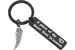 MAOFAED Memorial Keychain: A Heartfelt Remembrance of Loved Ones in Heaven