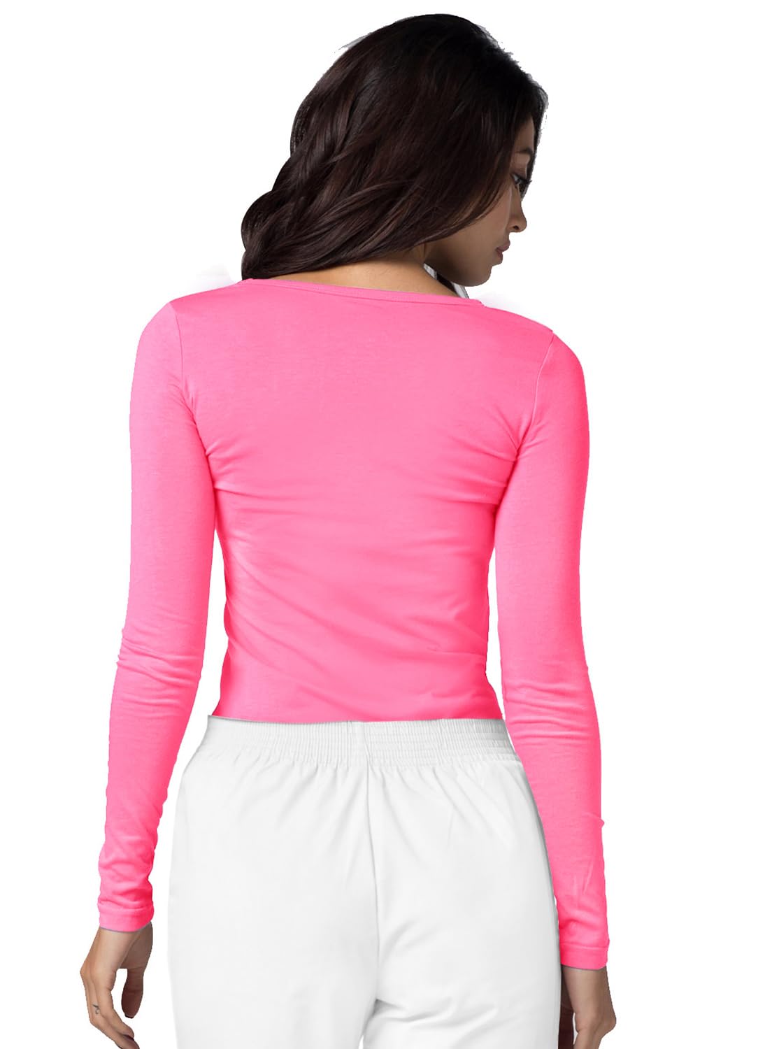 Adar Underscrubs dla kobiet 3-pak - koszulka z długim rękawem Underscrub Comfort