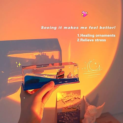 Vista 4 de LETINE Titanic Cruise Ship - Juguete sensorial para adultos e insumergibles, crucero Titanic en una botella para juego de simulador de olas, mini