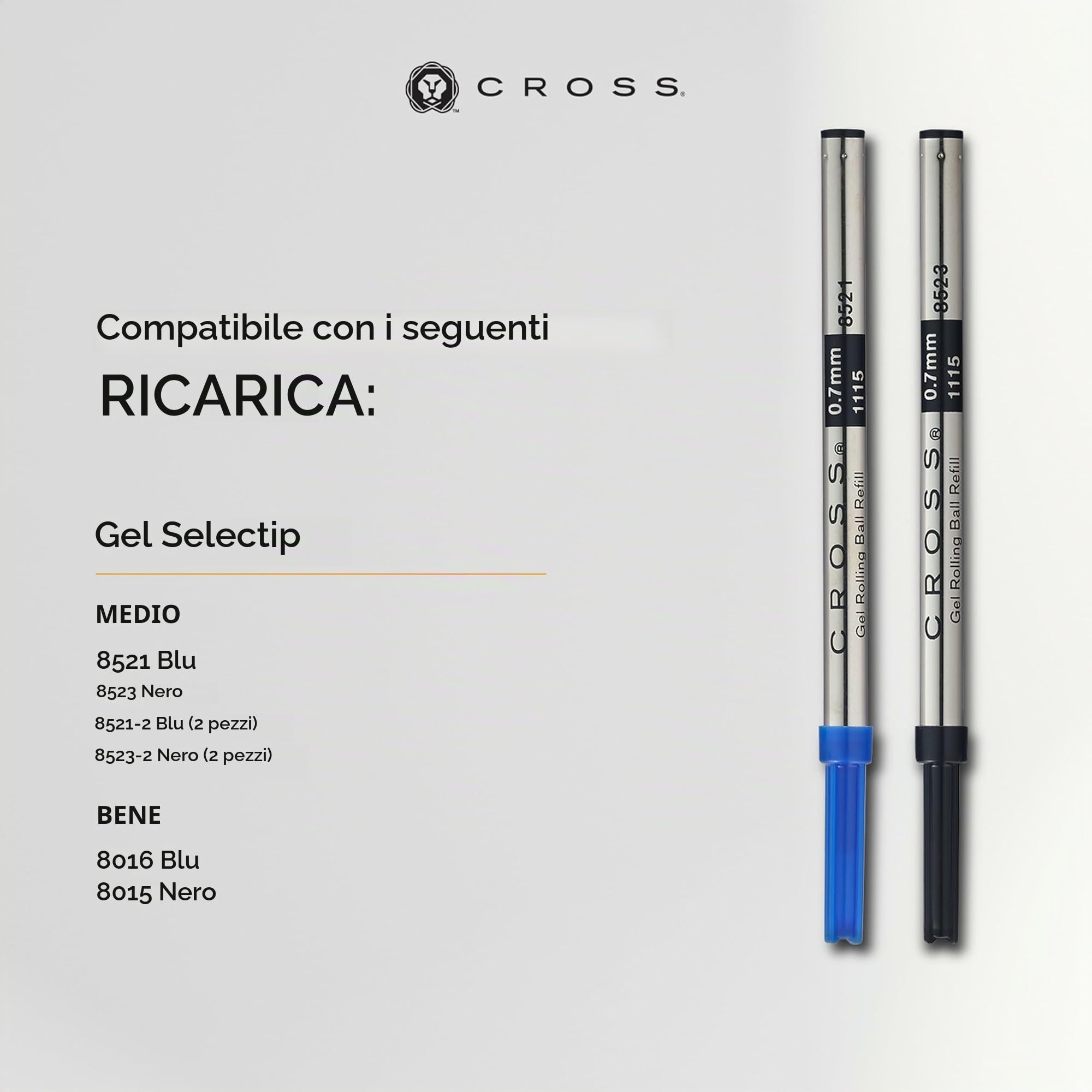 Cross Edge Matte Blue Lacca Gel Penna Rollerball