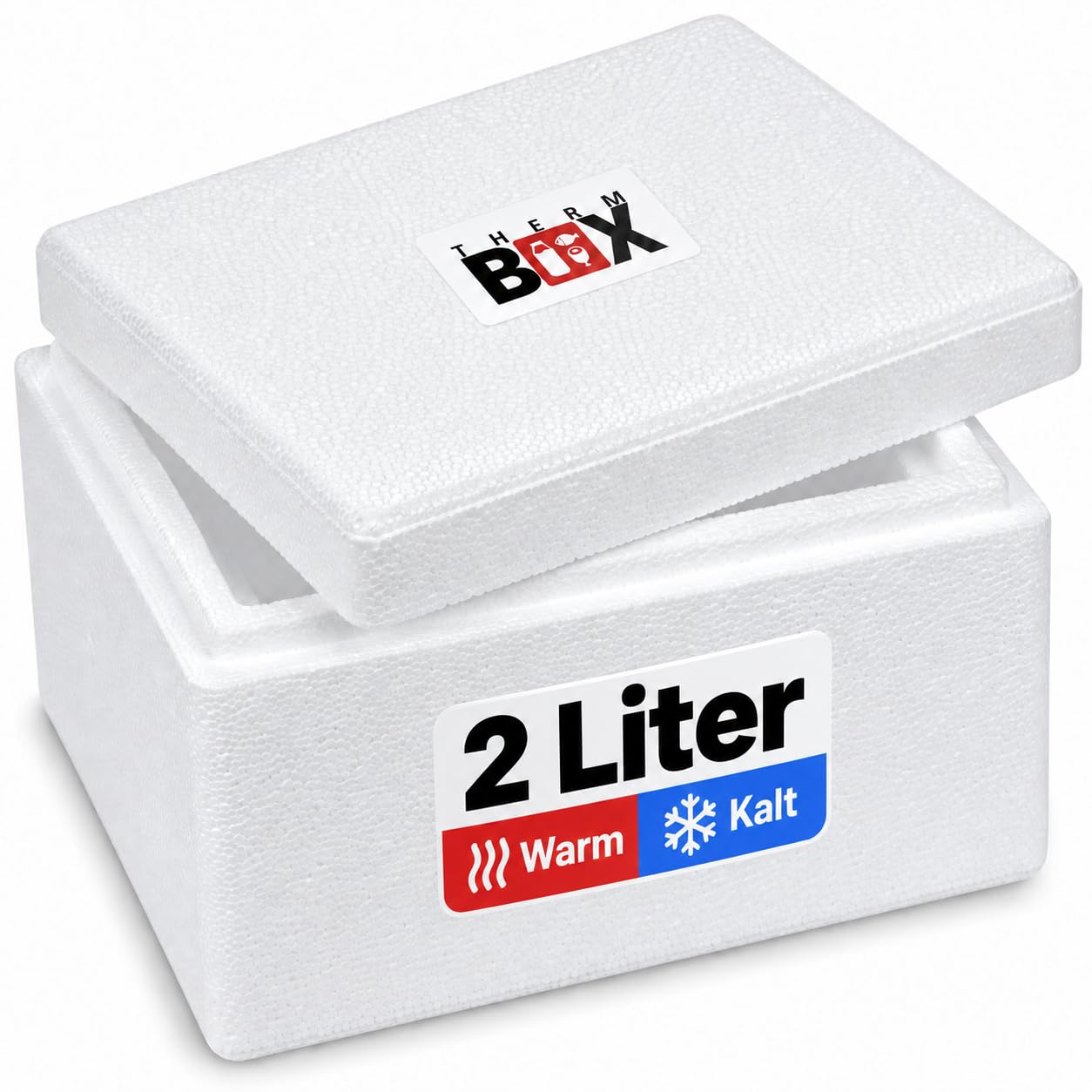 Therm Box Caja térmica de poliestireno, 1 L hasta 19 L, Varios tamaños, Reutilizable