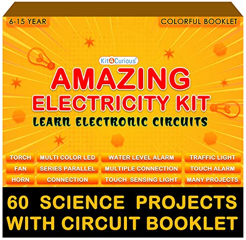 Kit4Curious® Awesome Electricity Kit - Learn Electronic Circ...