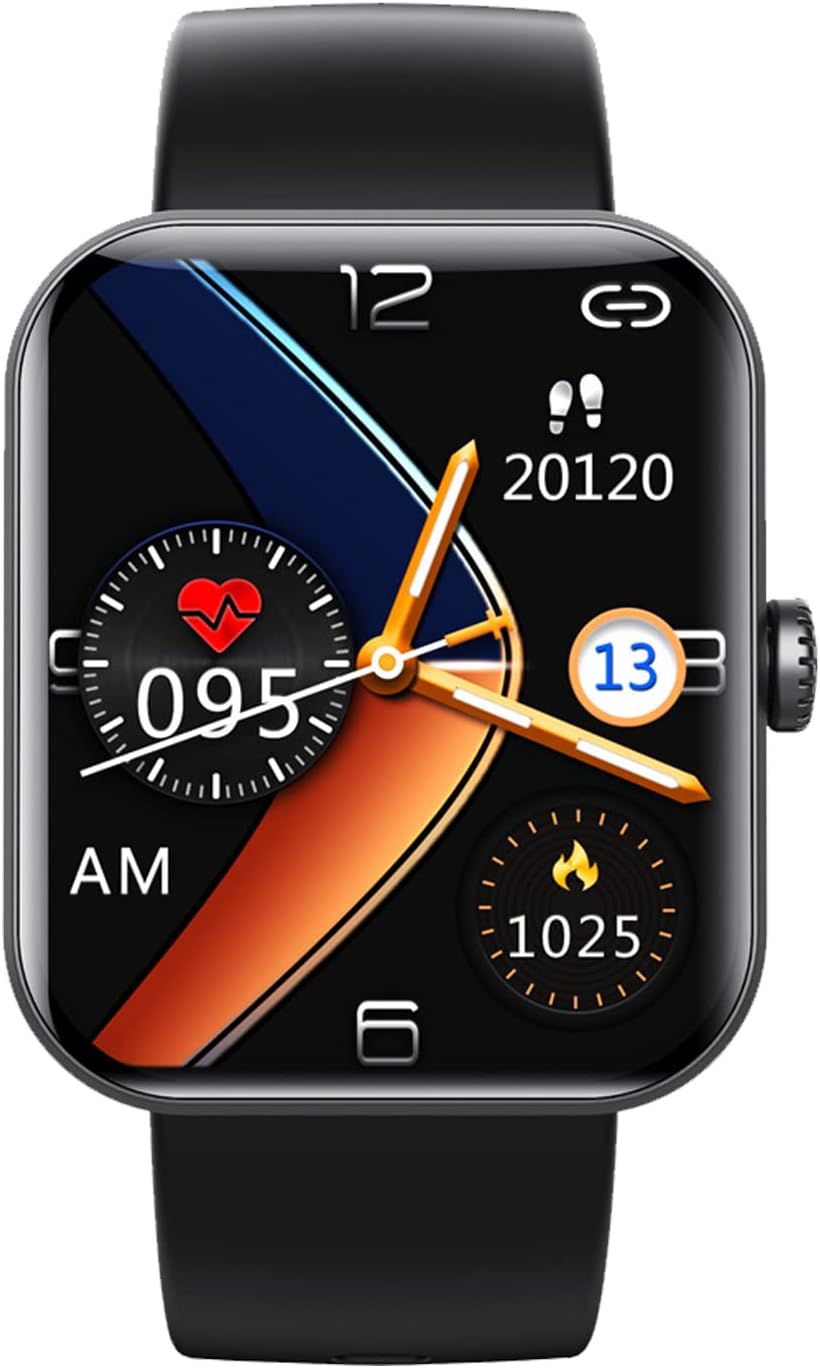 F57l Blood Glucose Monitoring Smartwatch Heart Rate Monitor Calorie