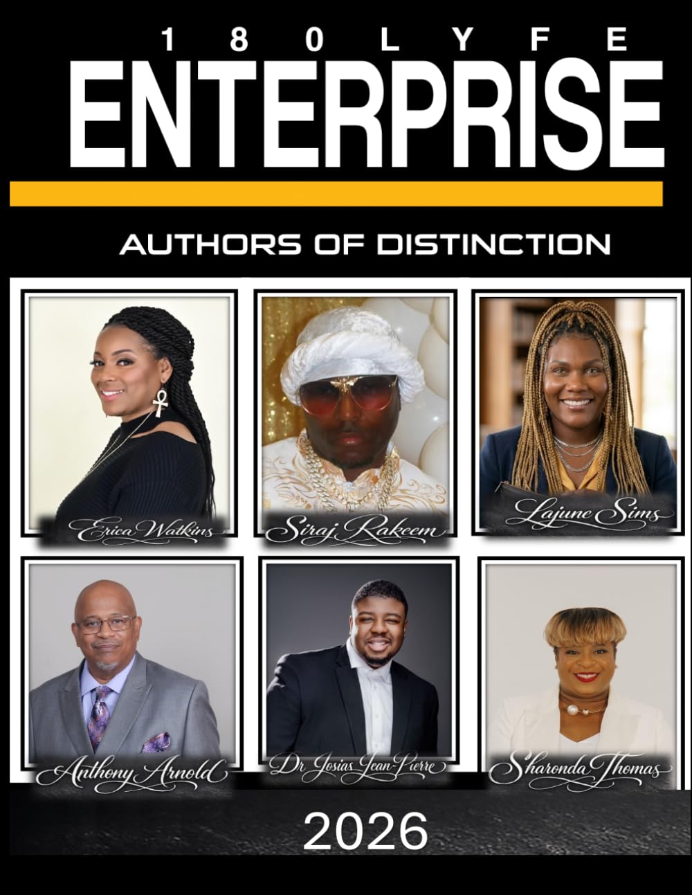 180Lyfe Enterprise Magazine - Authors of Distinction 2026