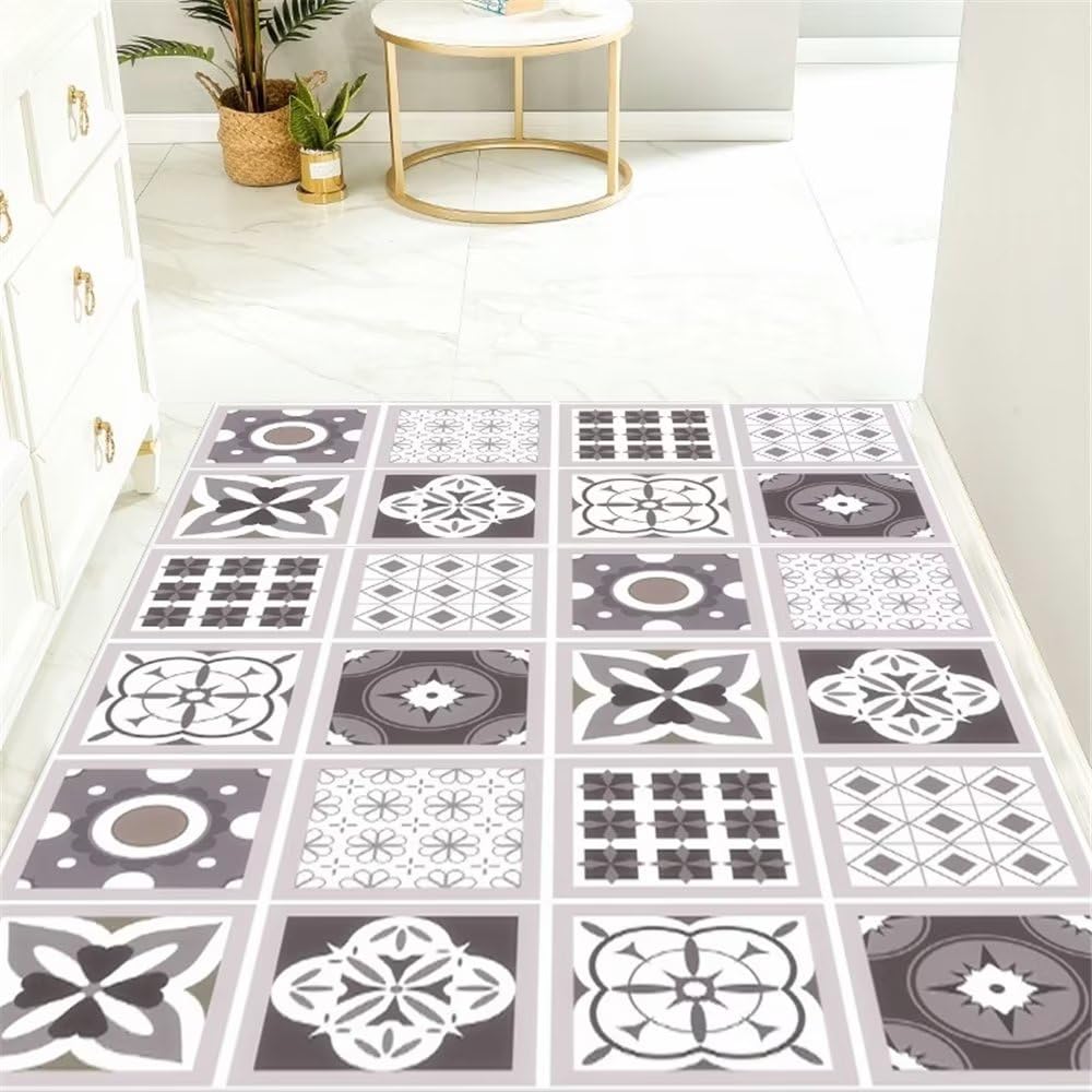 Tapis enfant chambre fille gris anti-acariens pour sol sain